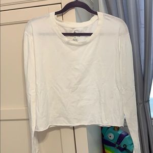 Cute Cropped White Shirt